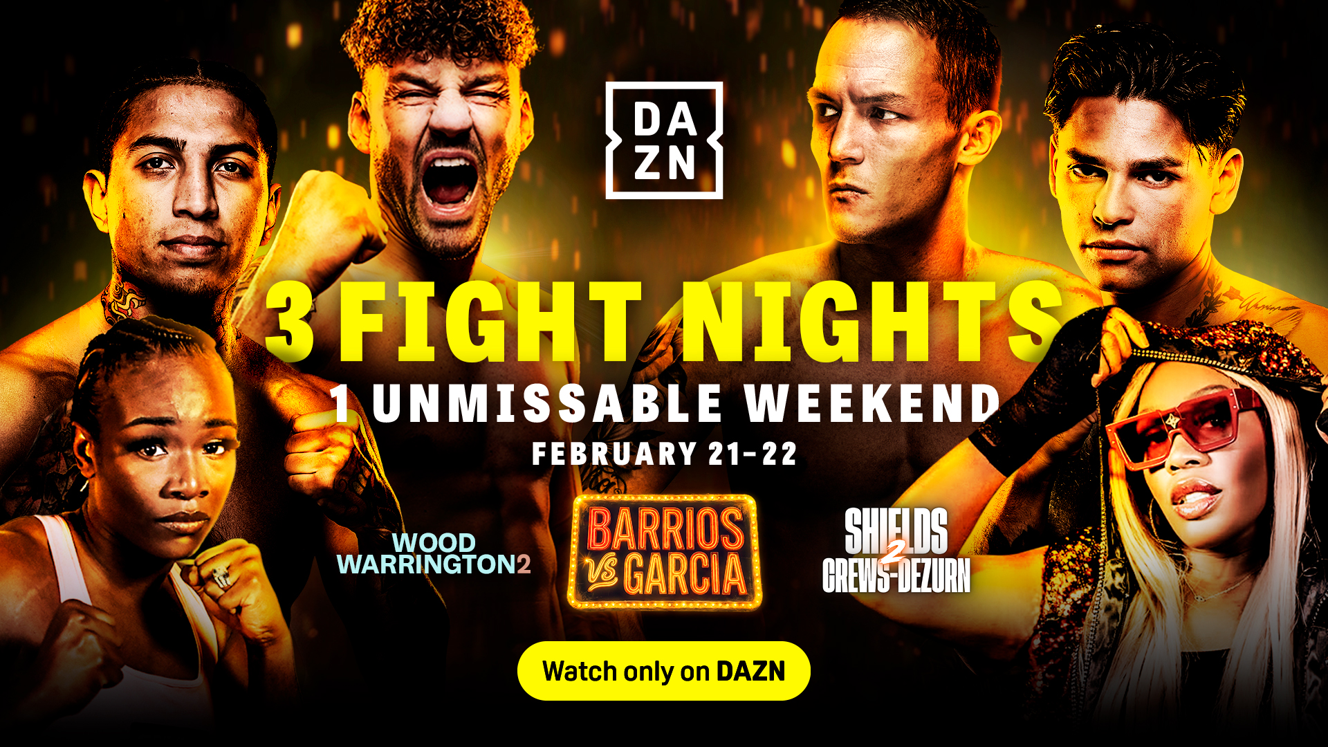 Three fight nights one weekend