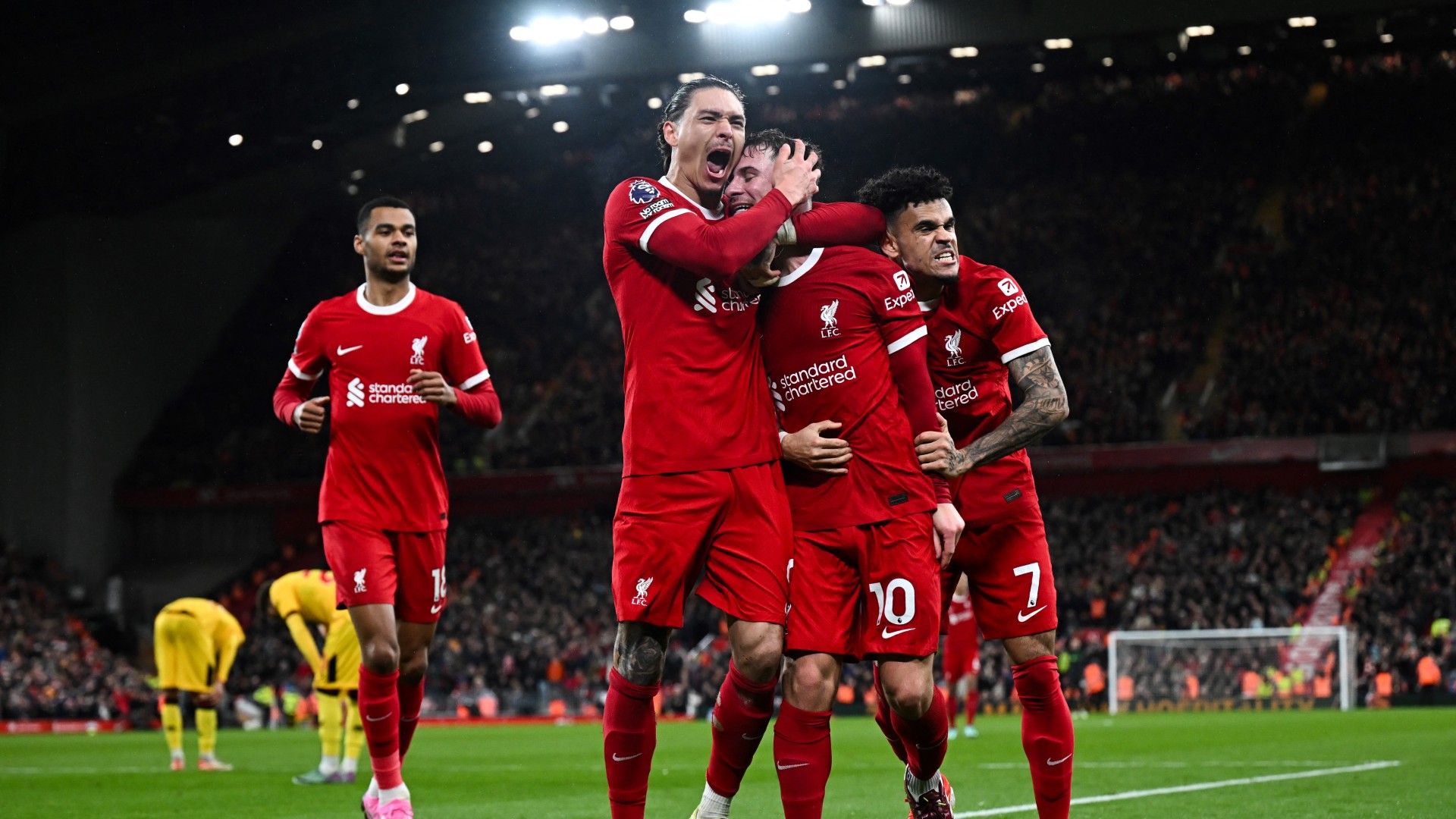 FC Liverpool Nunez Mac Allister Premier League 040424