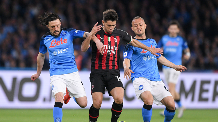 Napoli-Milan, Serie A TIM 2022-2023, DAZN News Italia