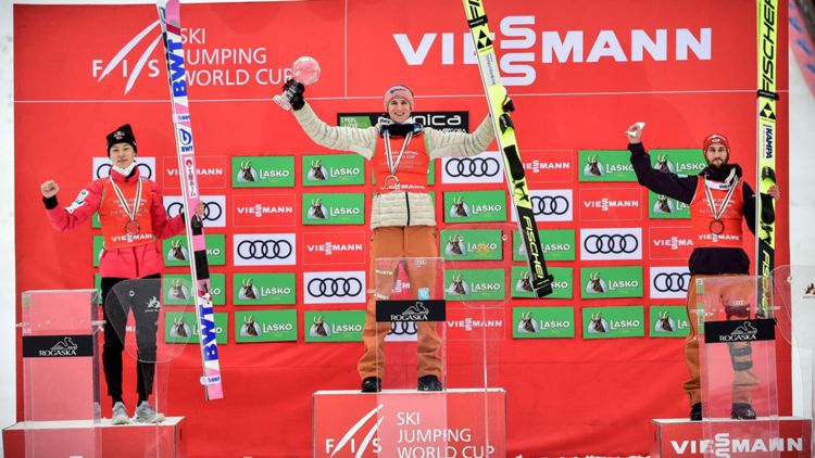Skispringen Geiger Kobayashi Eisenbichler 28032021
