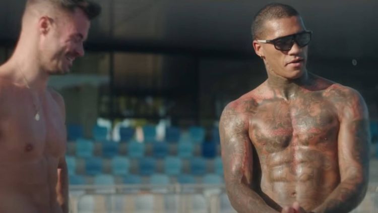 Conor Benn in training