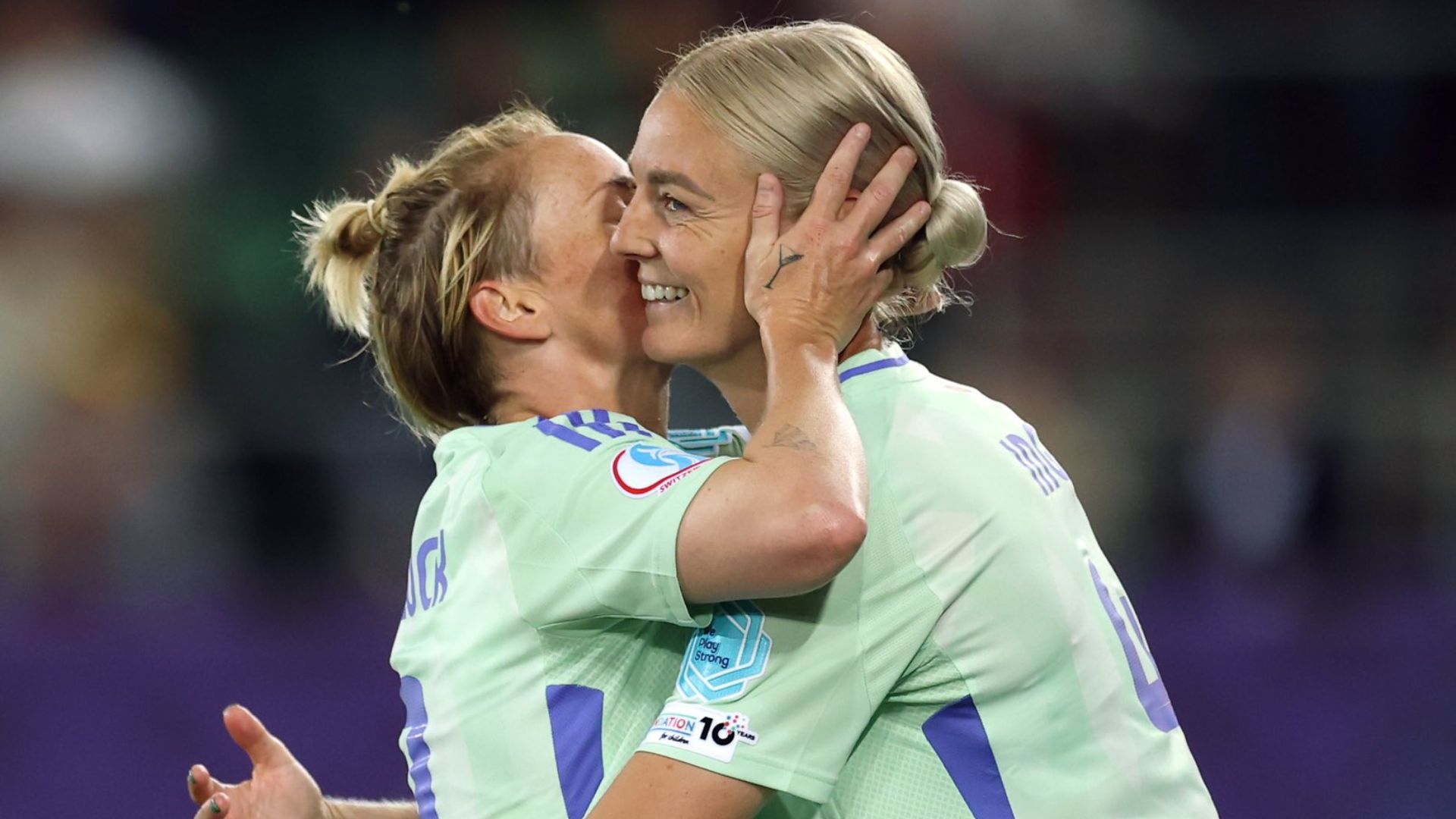 Fishlock, Ingle, Gales, Eurocopa