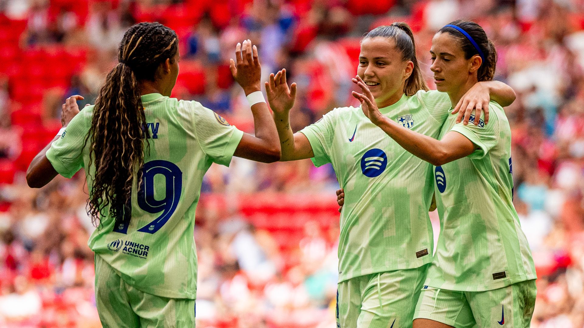 FC Barcelona, Vicky López, Claudia Pina, Aitana Bonmatí