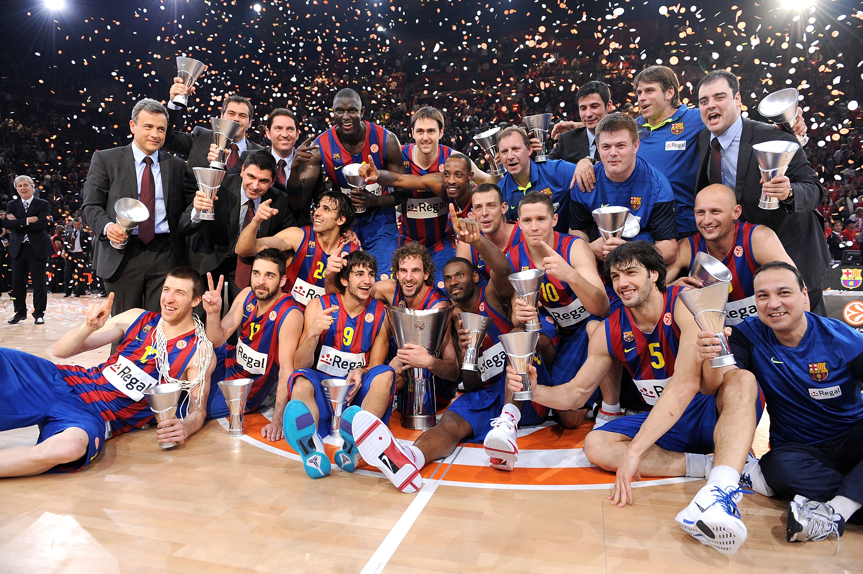 Barcelona basket campione EuroLeague 2009/2010