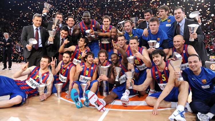 Barcelona basket campione EuroLeague 2009/2010