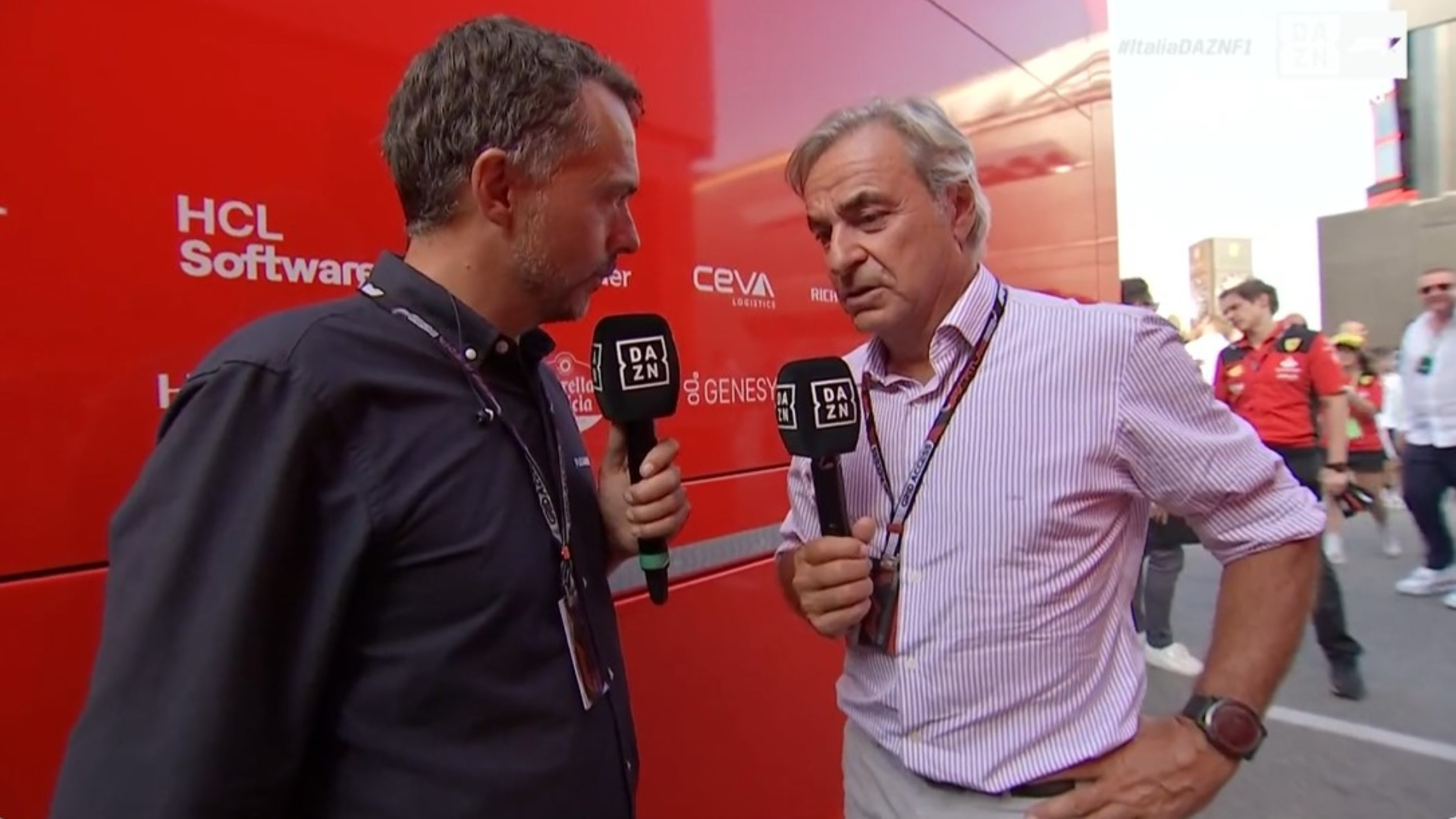 Albert Fàbrega, Carlos Sainz padre, GP Italia, Fórmula 1, F1