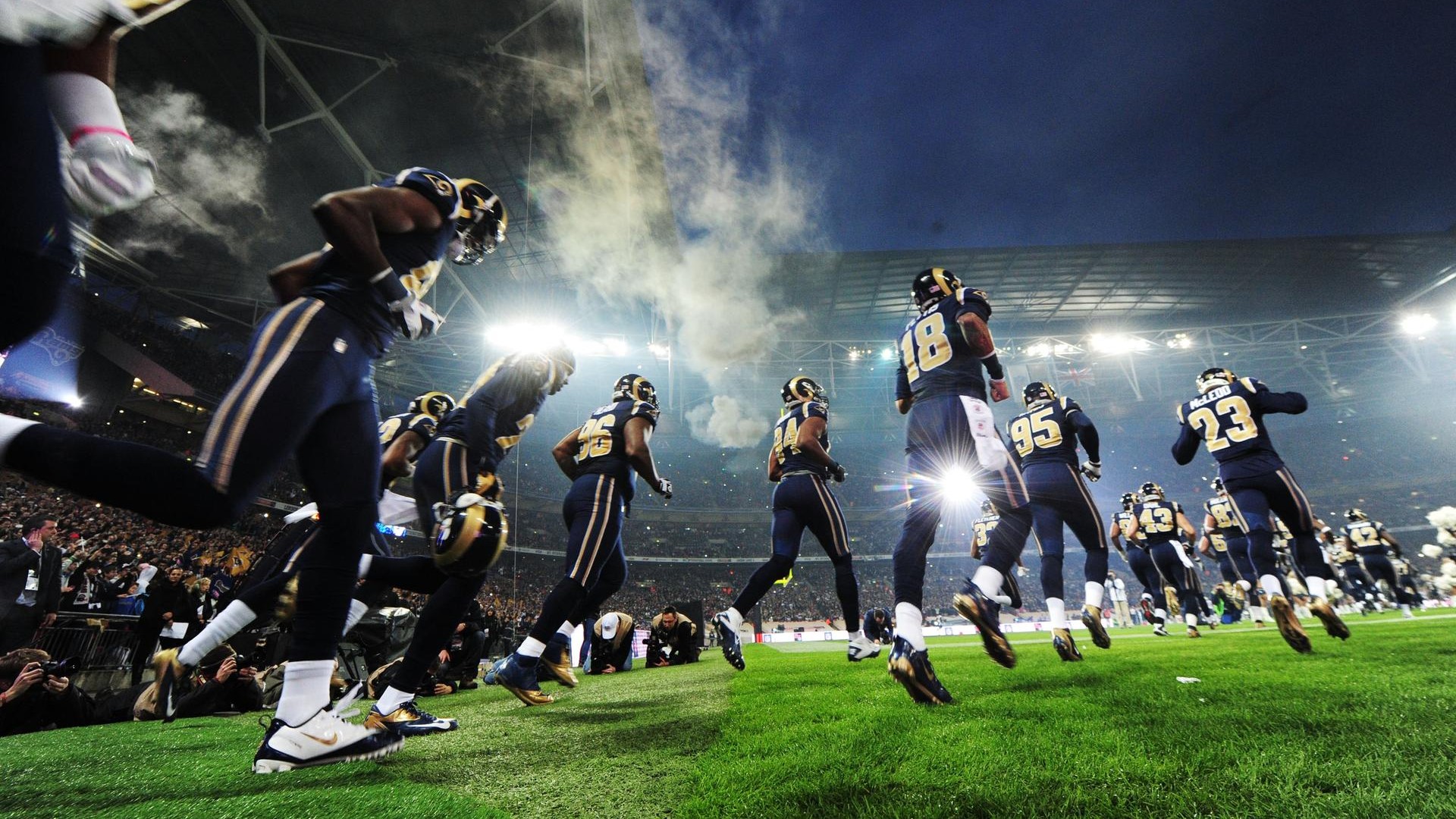 NFL ingresso in campo