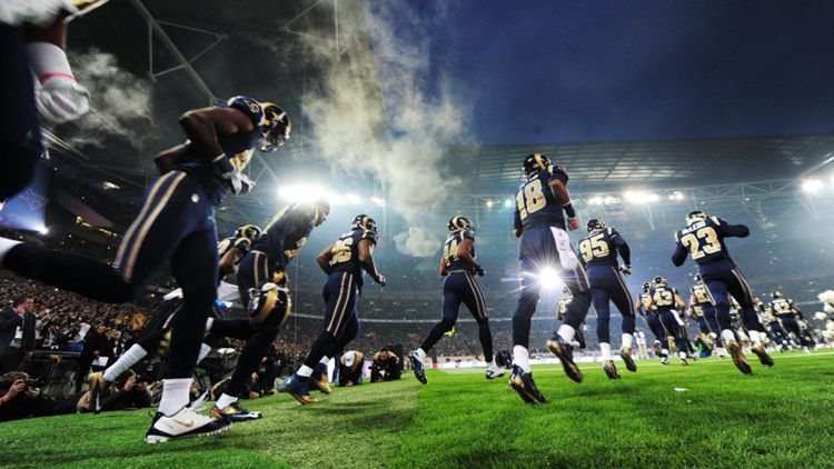 NFL ingresso in campo