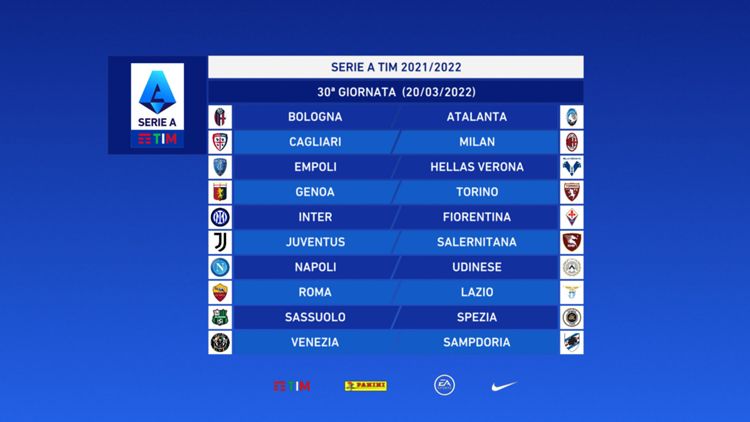 Serie A 2021/2022 Giornata 30