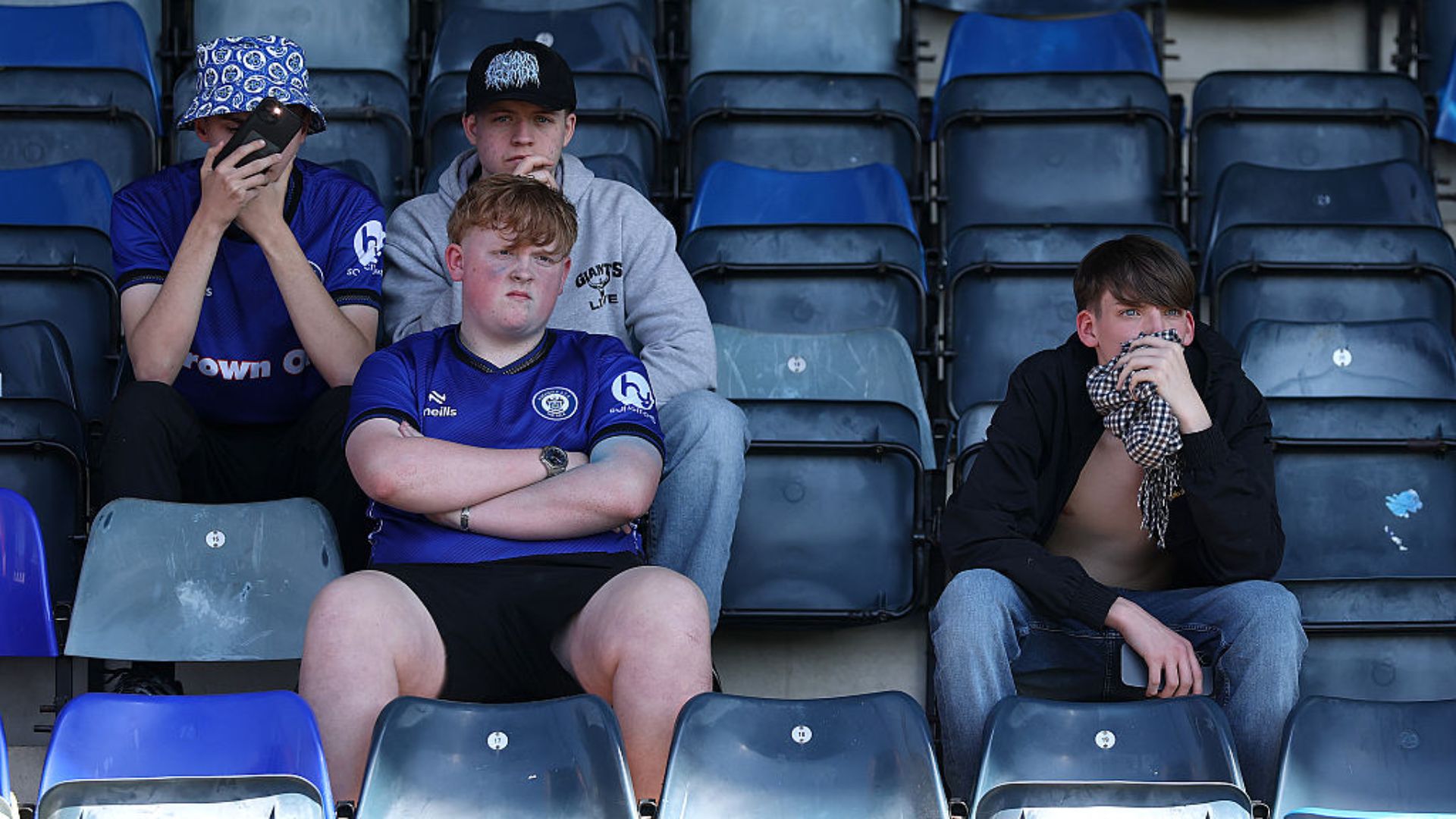 Rochdale supporters