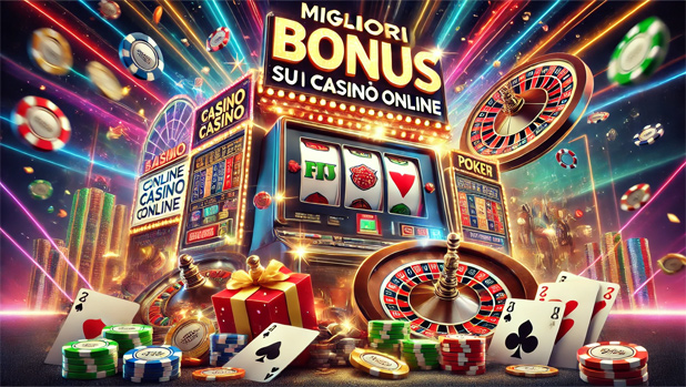 I migliori bonus sul casinò presenti oggi in Italia