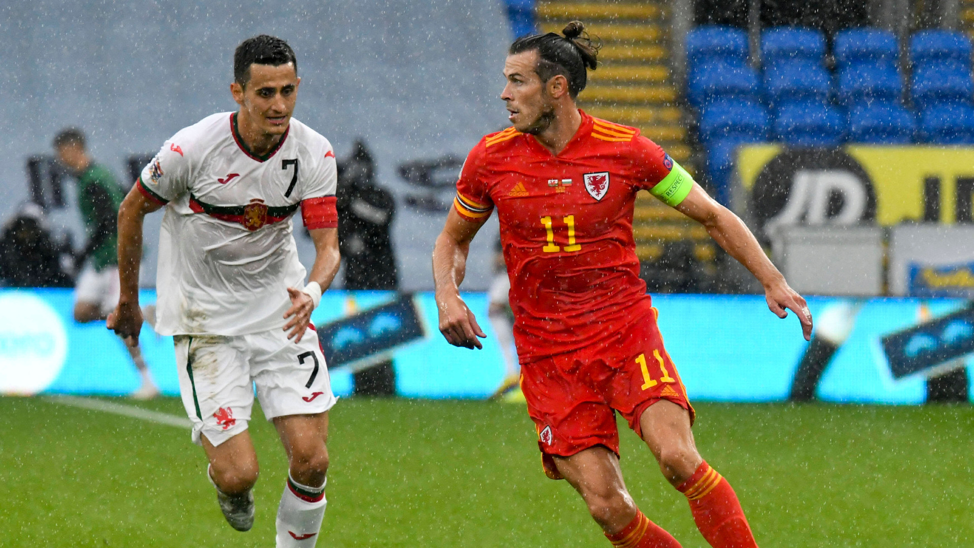 GER ONLY_Gareth Bale_Wales vs. Bulgarien_06092020_Colorsport