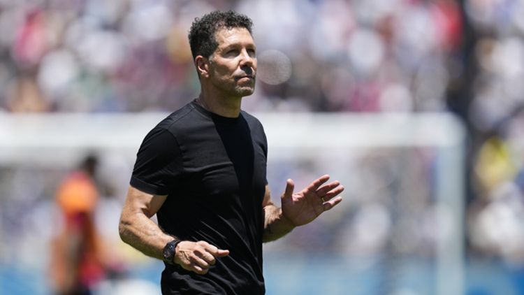 Diego Simeone, allenatore dell'Atletico Madrid