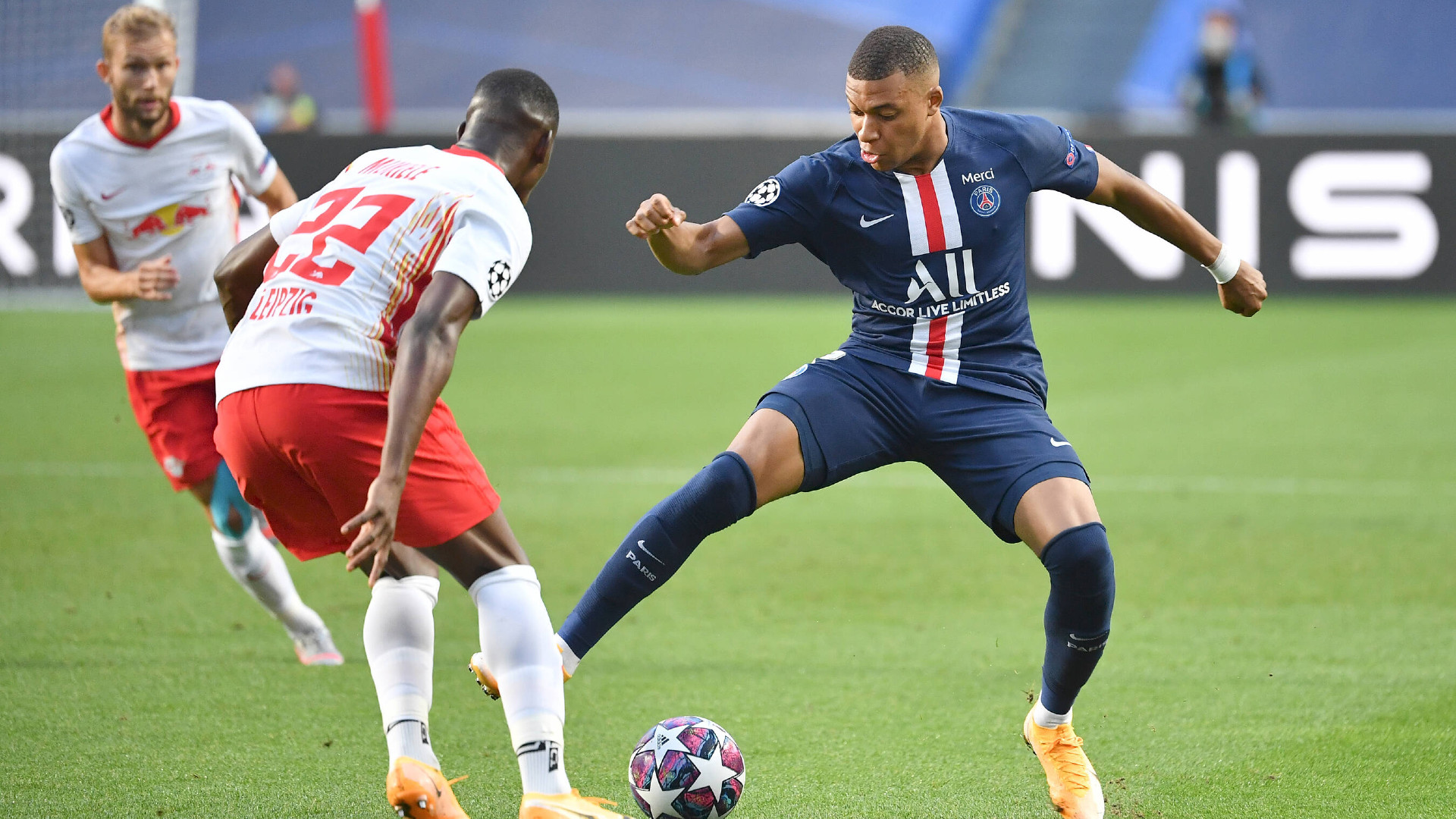 Kylian Mbappe_PSG vs. RV Leipzig_Champions League_18082020_Pro Sports Images
