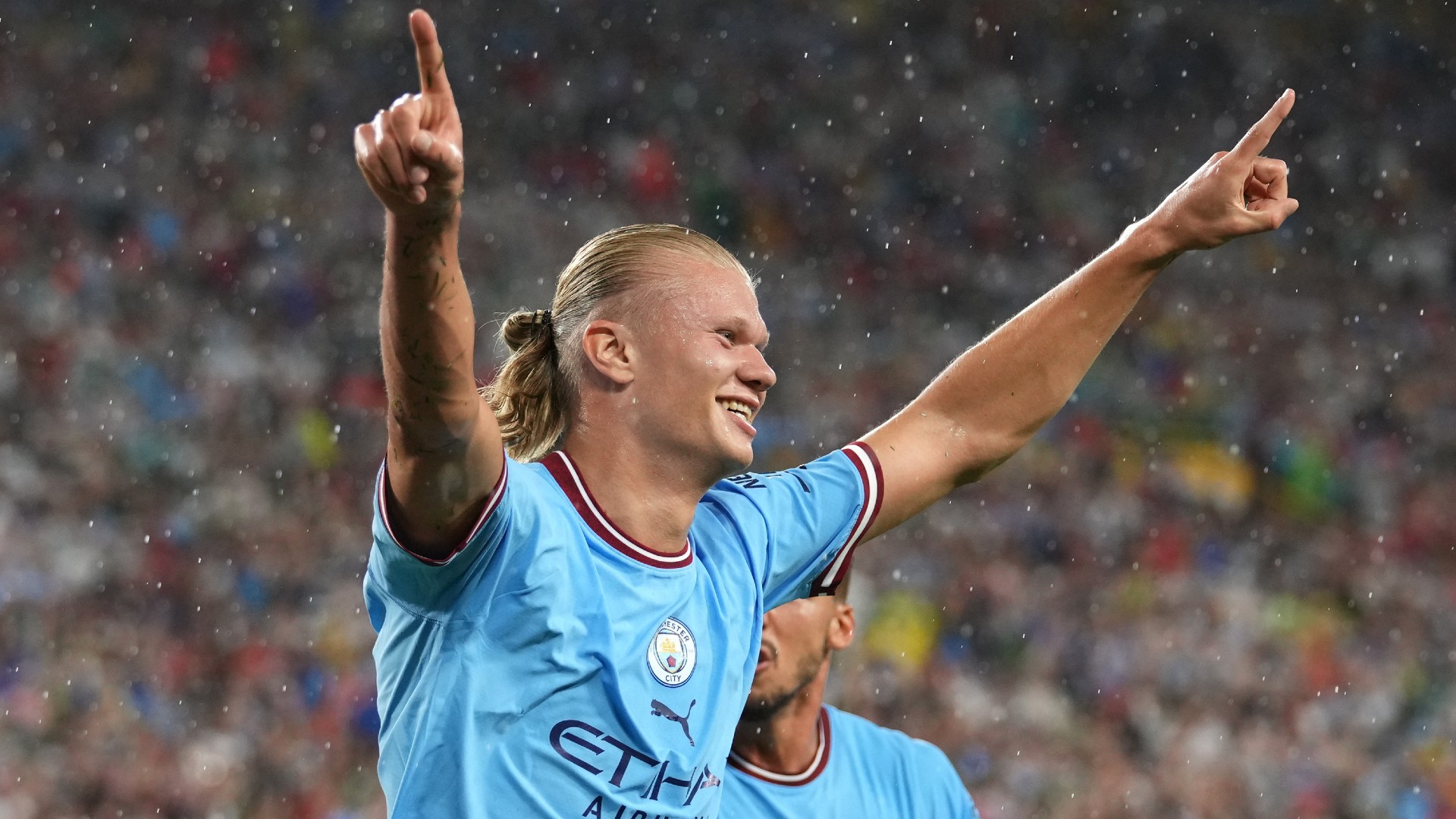 Manchester City Erling Haaland Testspiel 23072022