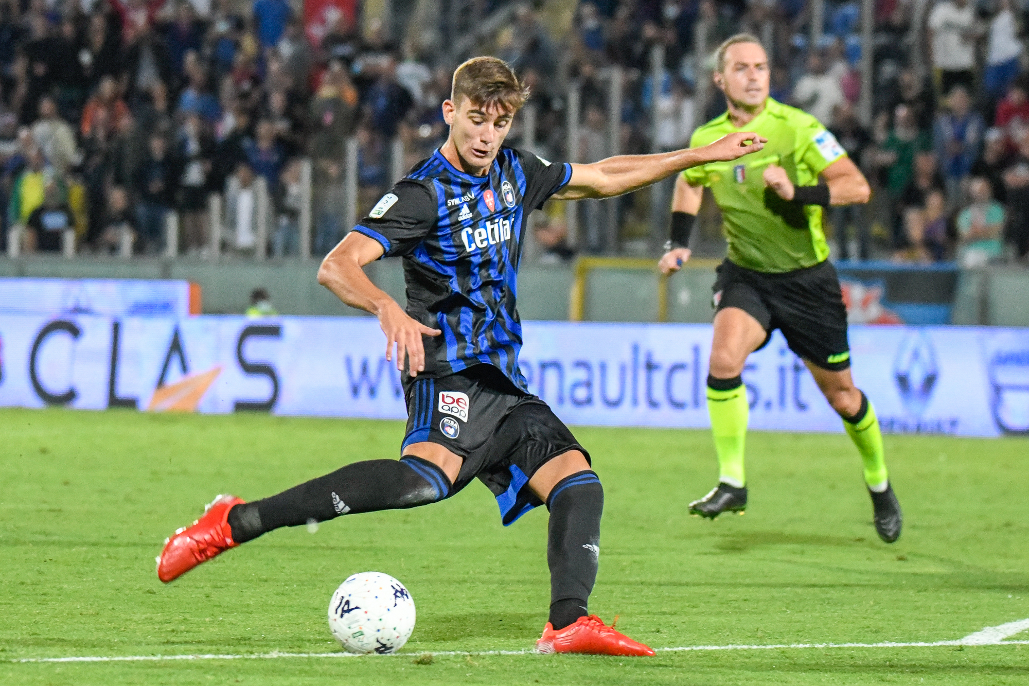 Lorenzo Lucca, Pisa, Serie B 2021-2022, DAZN Italia