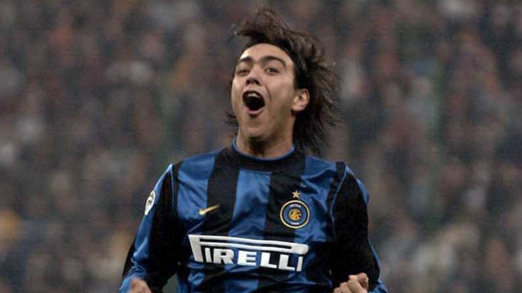 Alvaro Recoba Inter esultanza