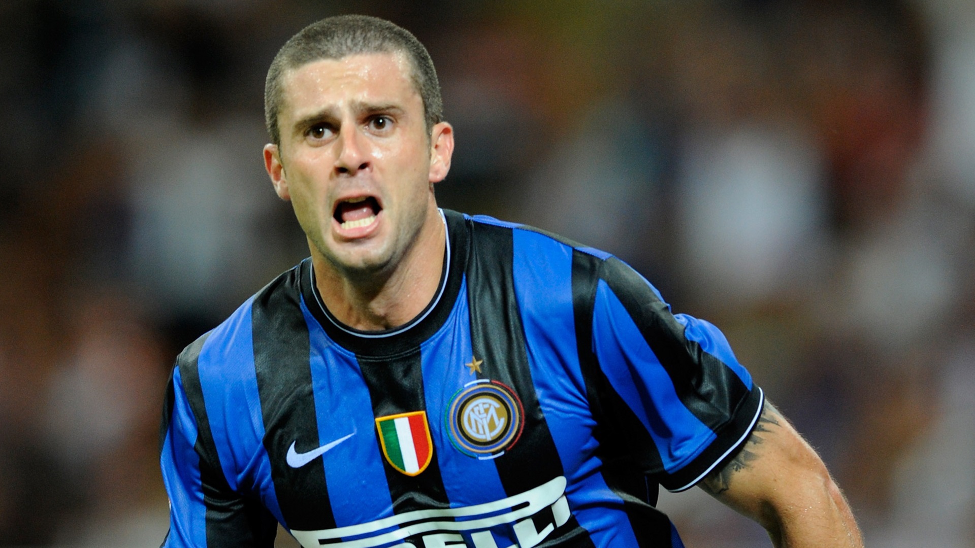 Motta con la maglia dell'Inter