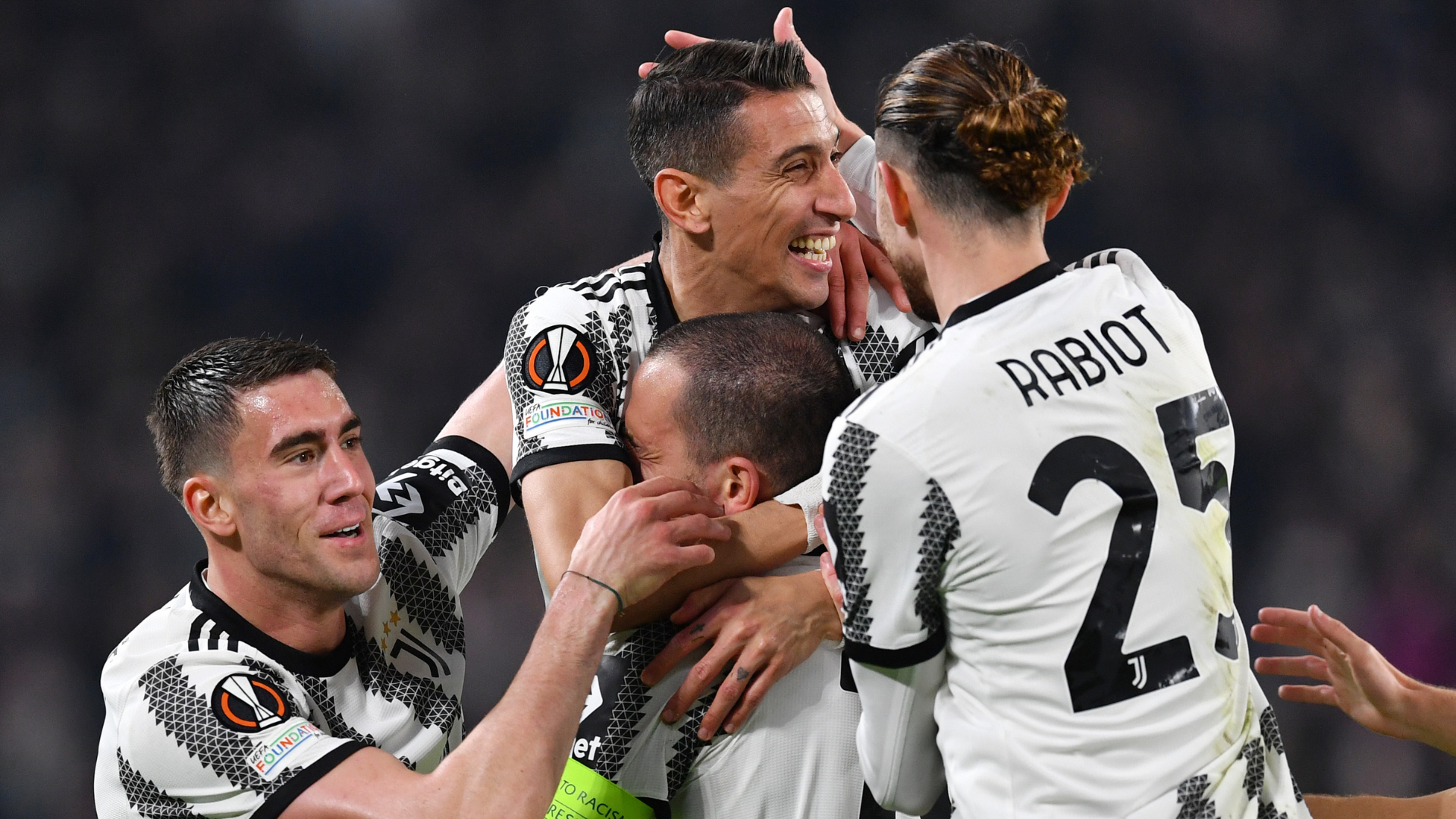 Esultanza Di Maria, Juventus-Friburgo