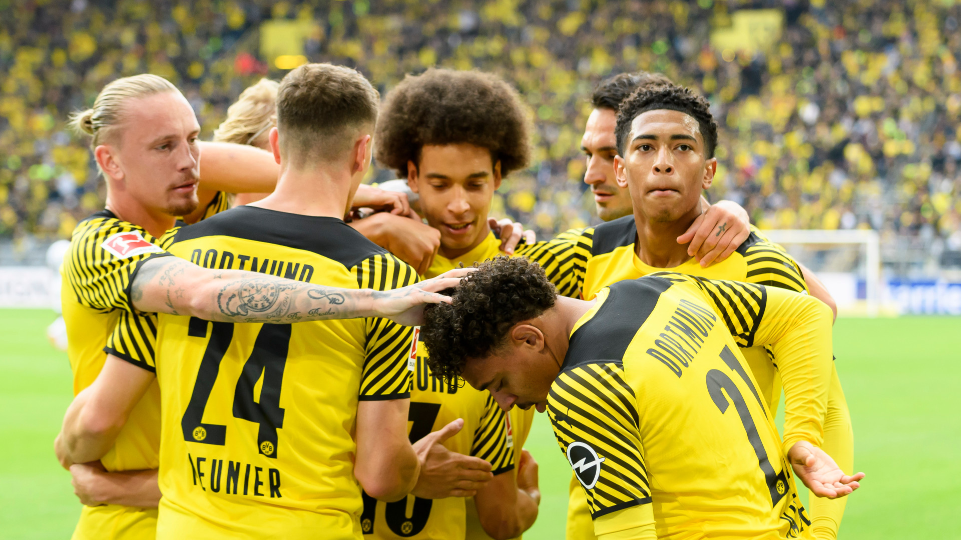 BVB Borussia Dortmund Meunier Witsel Bellingham