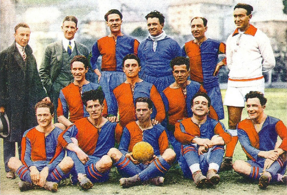 Formazione del Genoa nel 1923/24