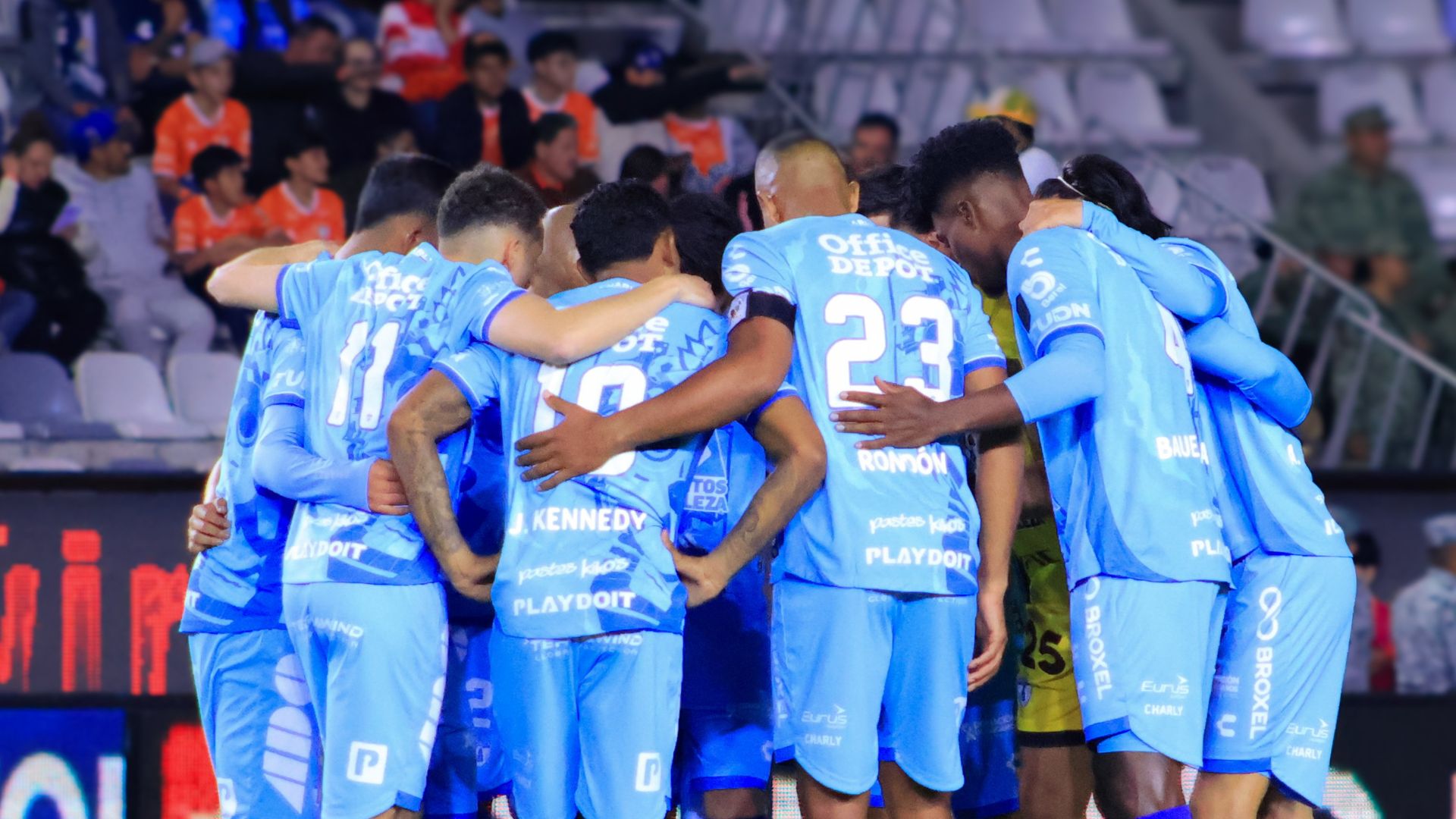 Pachuca hace arenga ante América