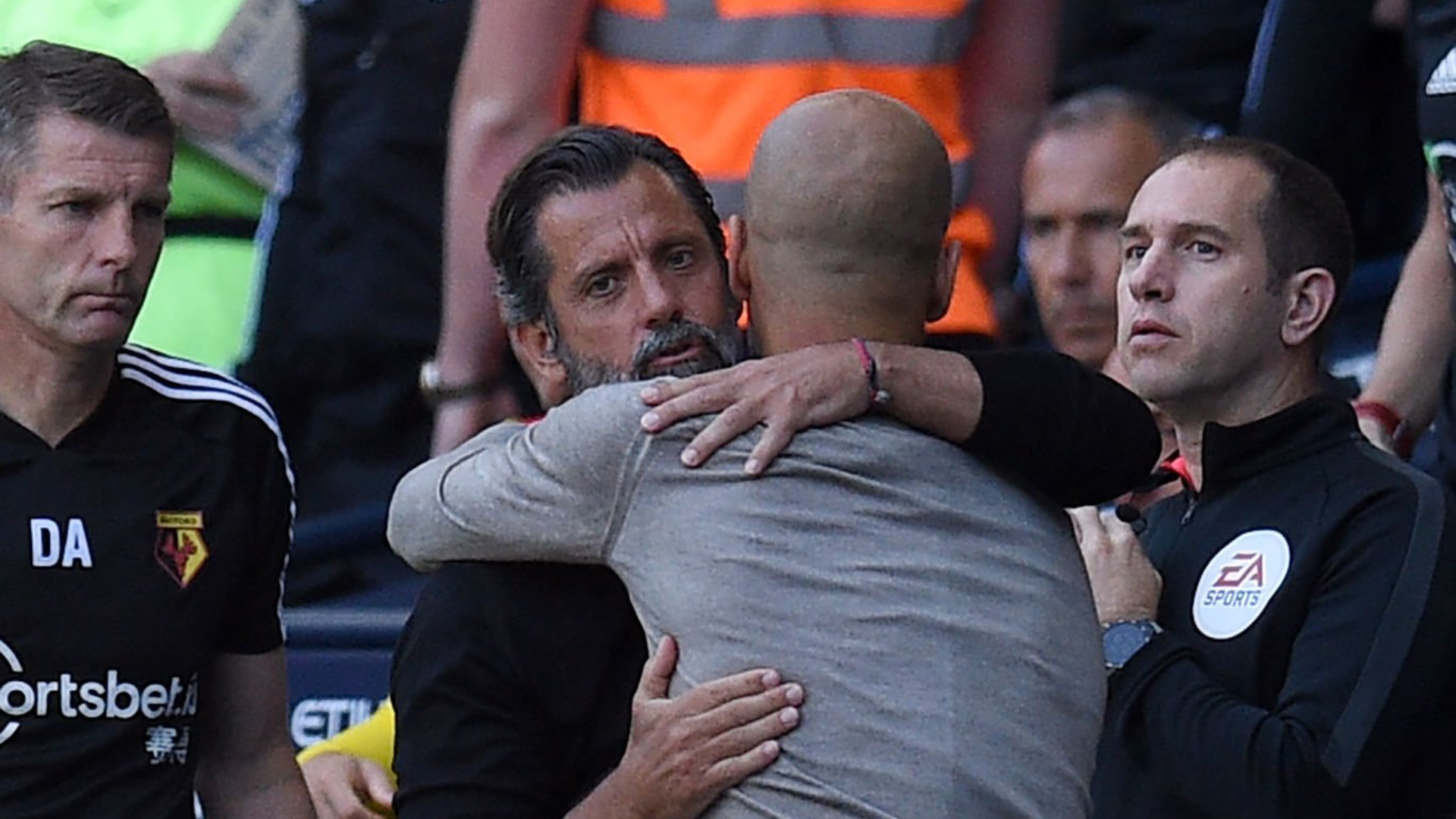 Quique Sánchez Flores, Pep Guardiola