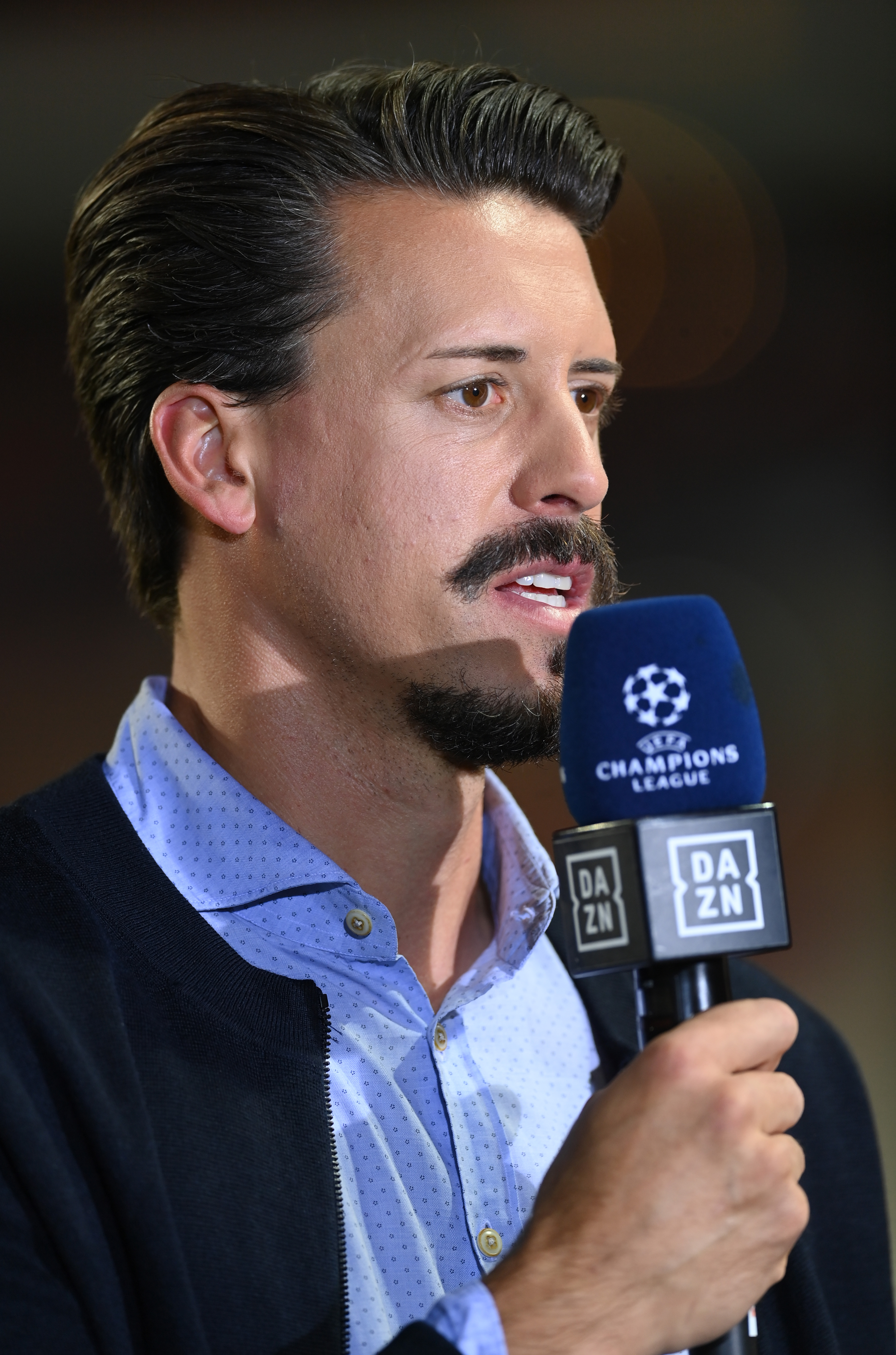 Sandro Wagner DAZN Experte Champions League Mikrofon 20102021