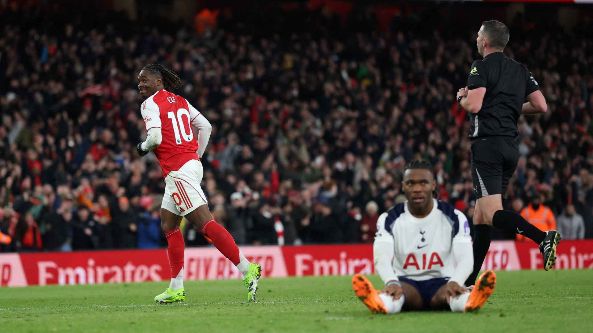 Arsenal vs Tottenham, Premier League 2025/26, Eze