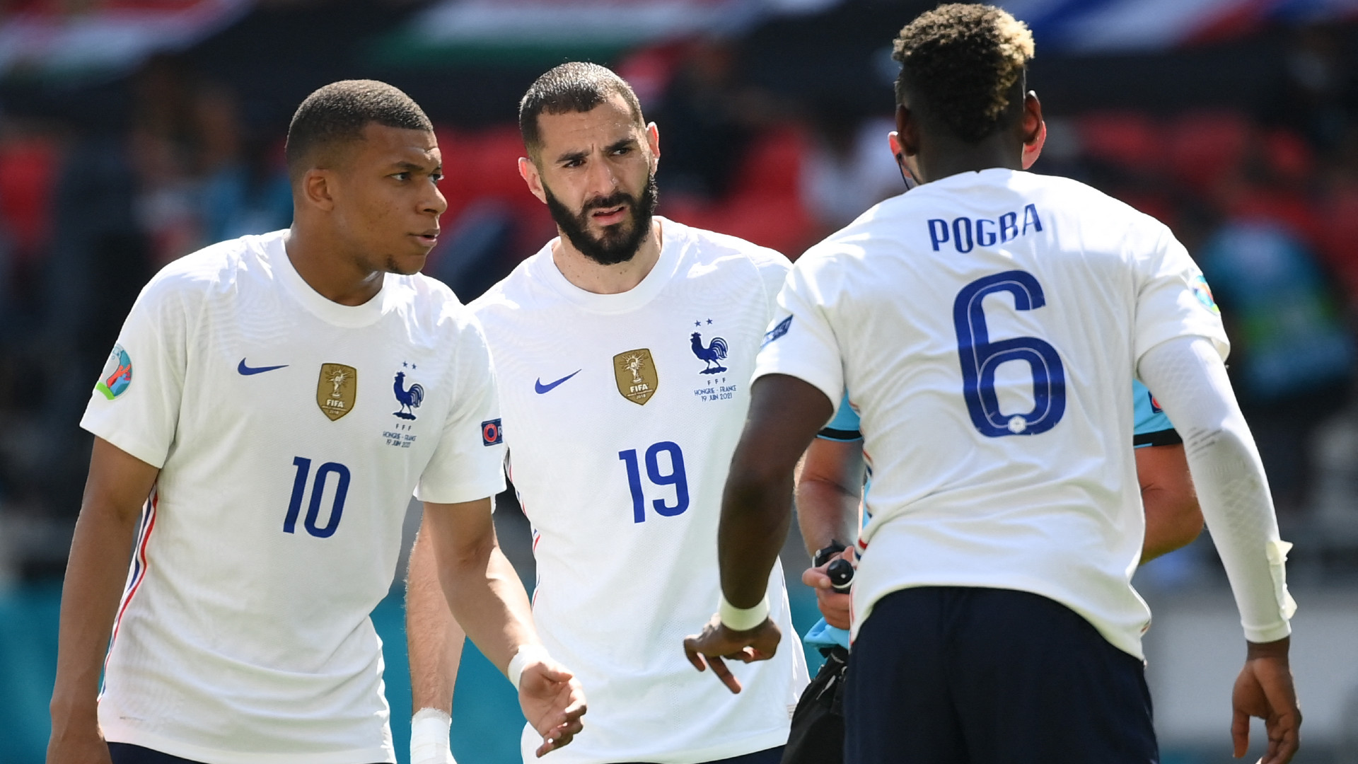 Frankreich Mbappe Benzema Pogba EM 19062021