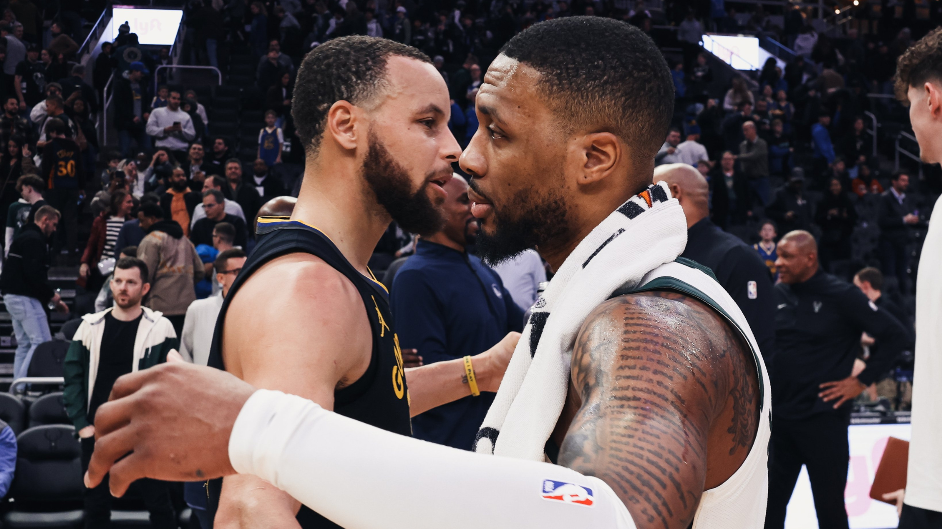 Damian Lillard y Stephen Curry