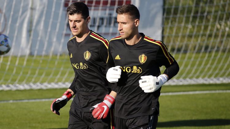ONLY GERMANY Thibaut Courtois Koen Casteels Belgium