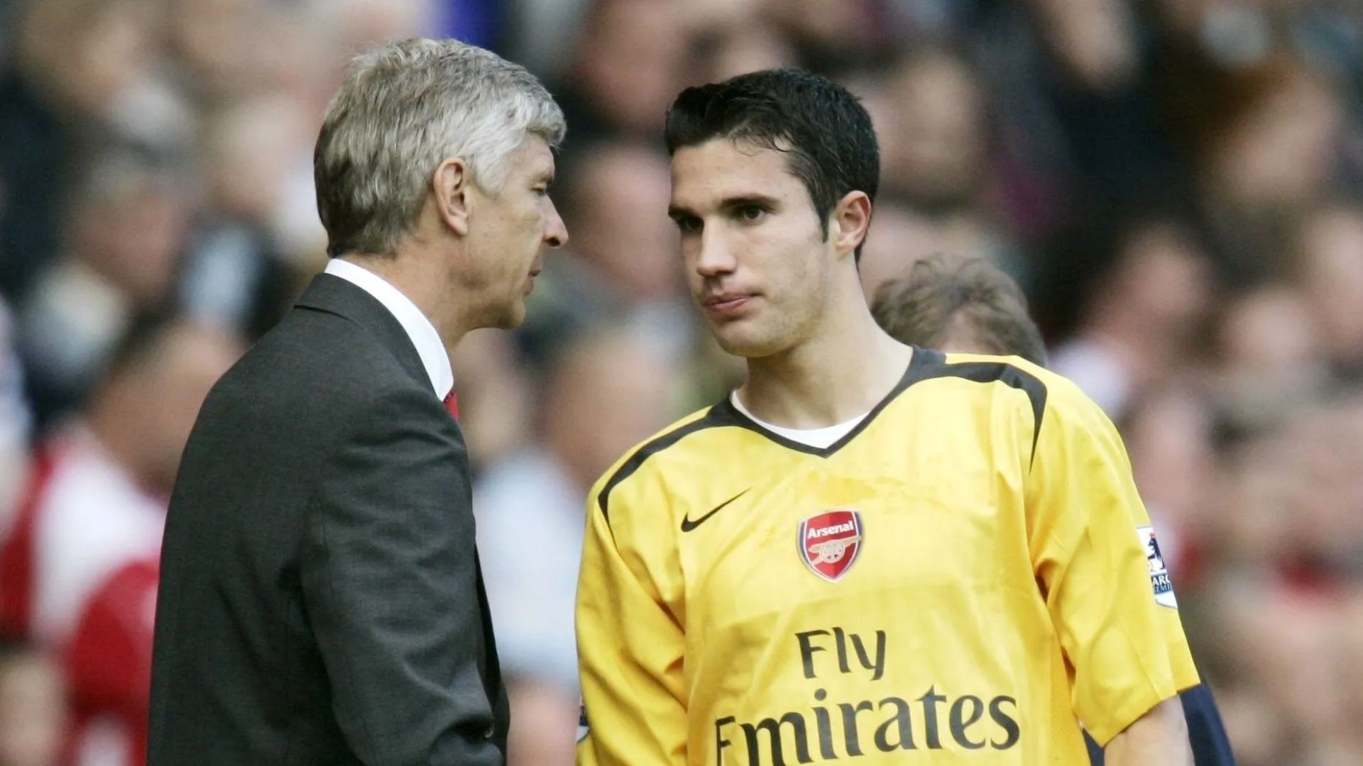 Robin van Persie, Arsene Wenger