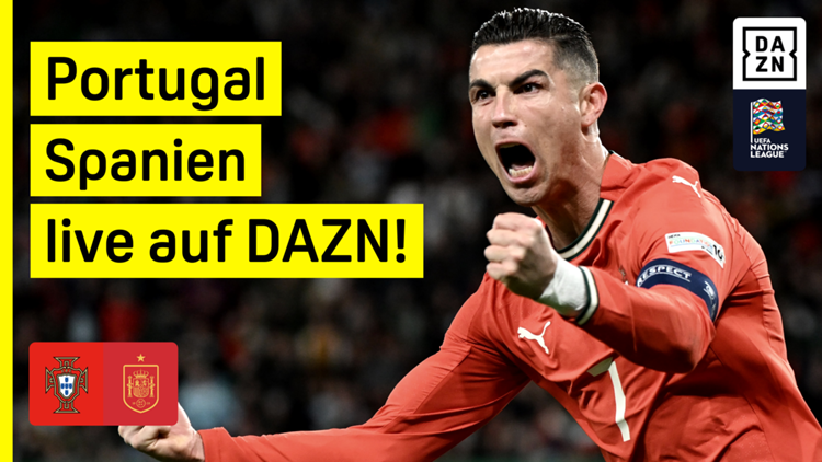 Portugal Spanien Finale UEFA Nations League Final Four DAZN Header