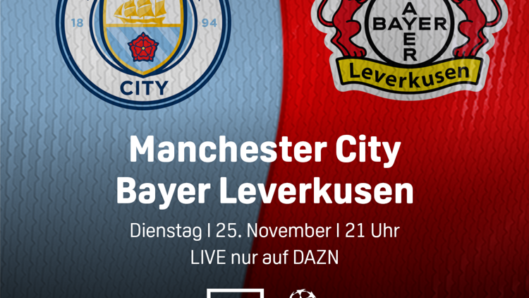 Manchester City Bayer Leverkusen UEFA Champions League
