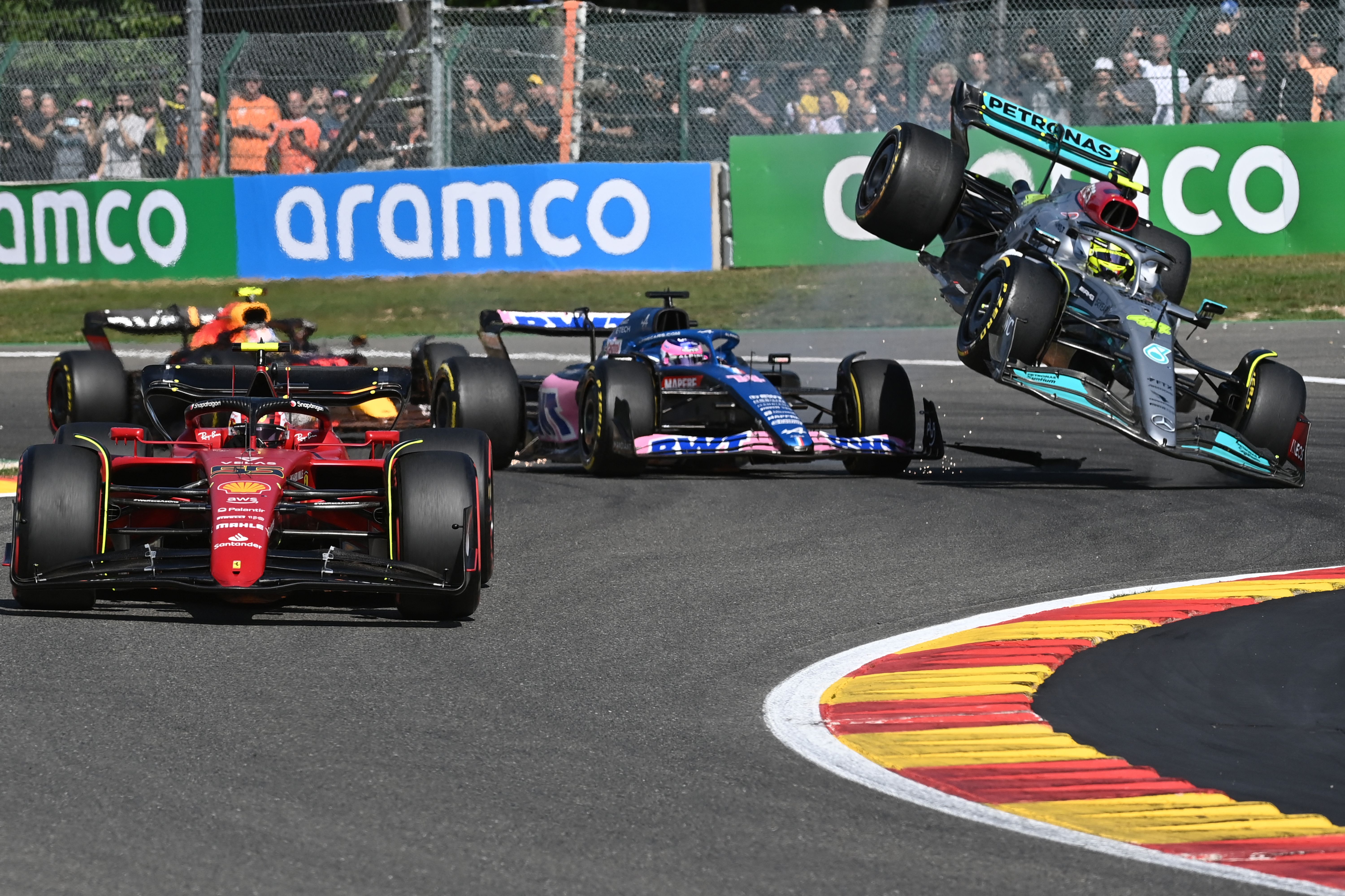 Fernando Alonso, Hamilton, F1 2022, Spa