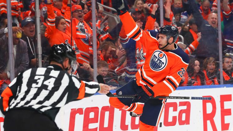NHL Leon Draisaitl Edmonton Oilers