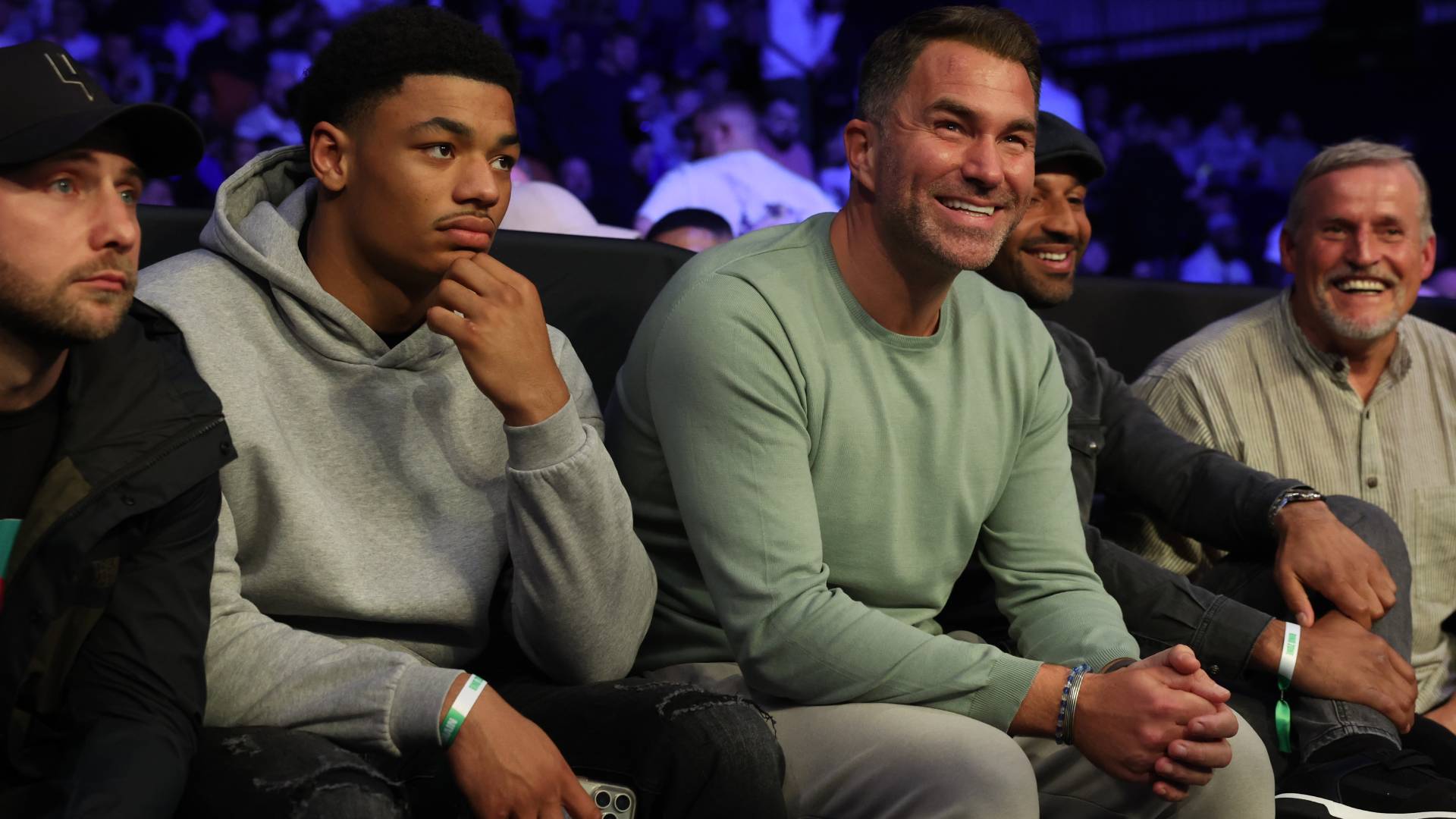 Eddie Hearn ringside in Sheffield_19042025