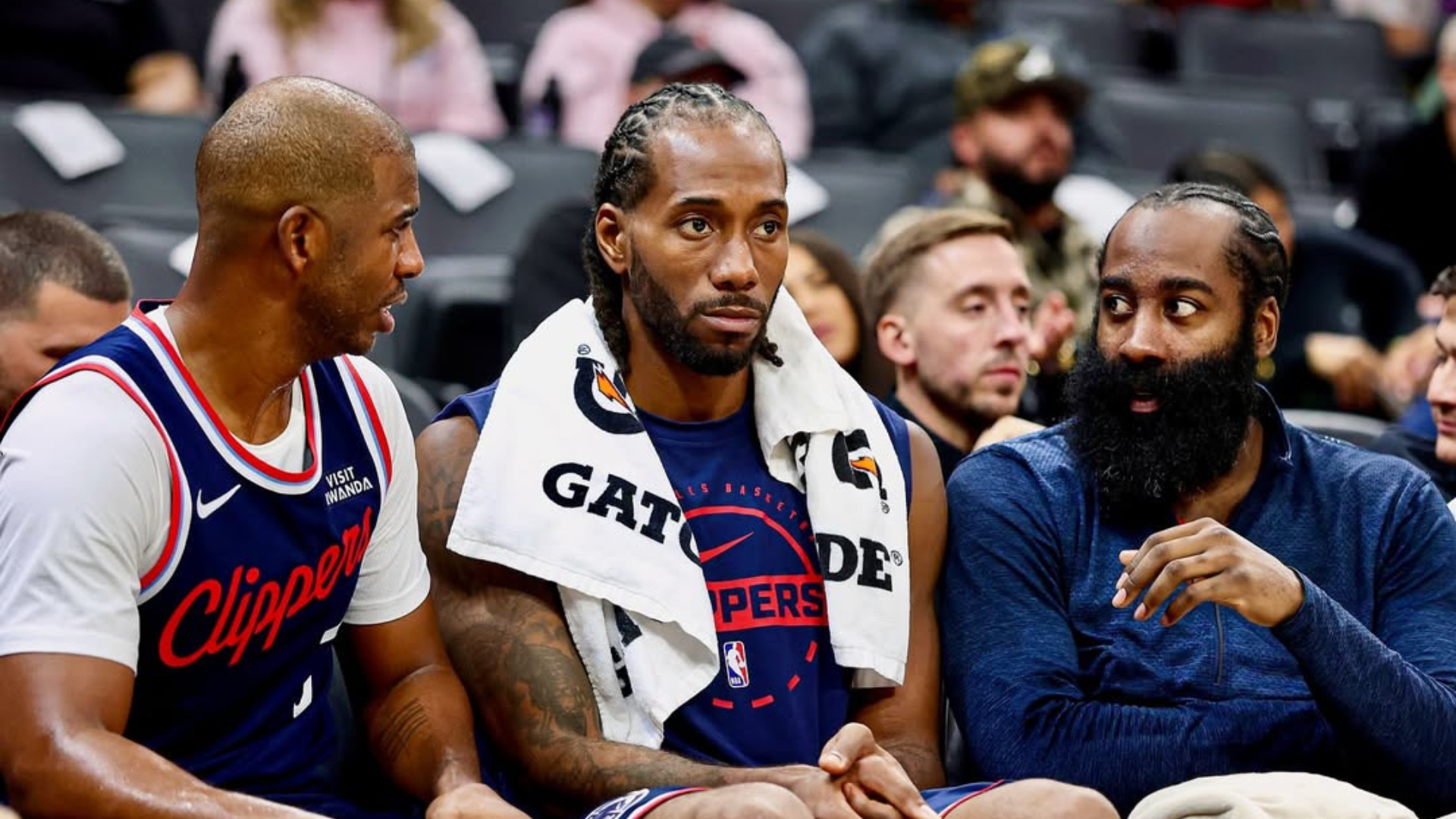 Chris Paul, Kawhi Leonard, James Harden, Los Angeles Clippers