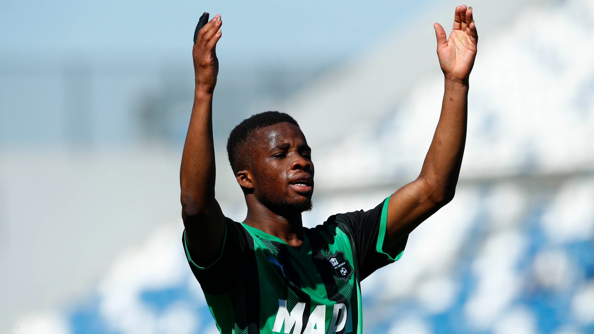 Serie A TIM 2021-22, Junior Traore in Sassuolo-Atalanta 2-1