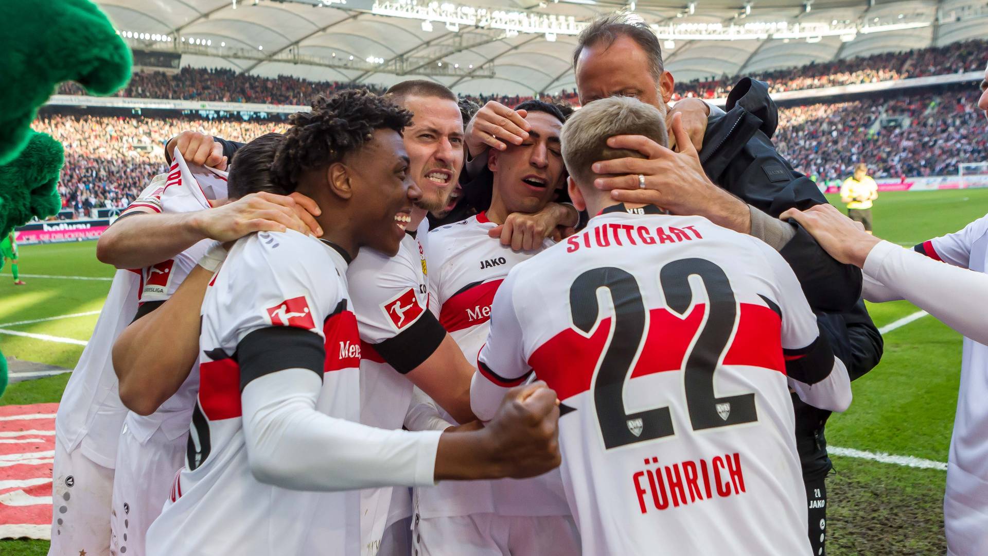 VfB Stuttgart Jubel 2022