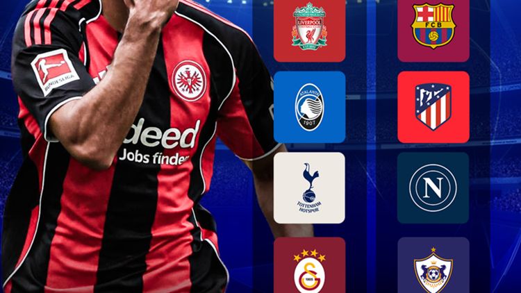 Eintracht Frankfurt UEFA Champions League Ligaphase