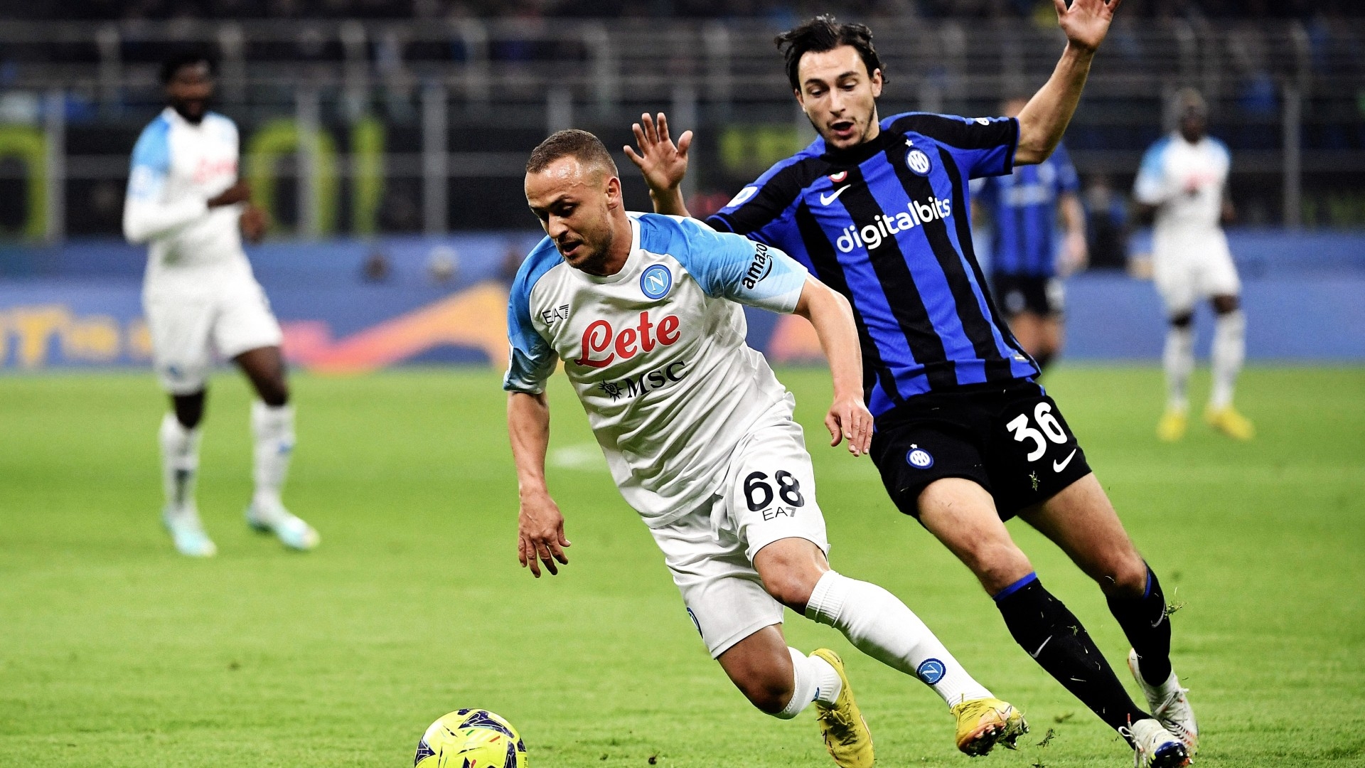 Inter Napoli Lobotka Darmian