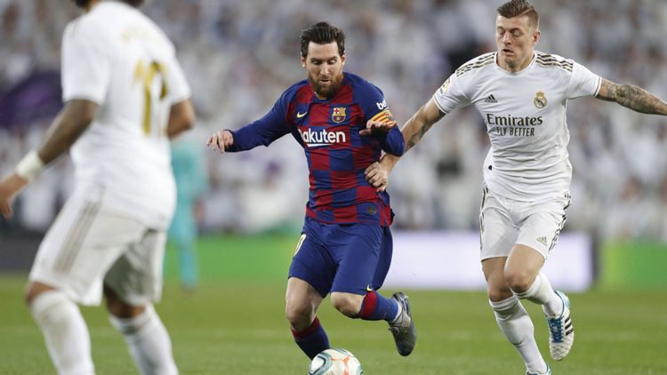 ONLY GERMANY Toni Kroos Lionel Messi Real Madrid FC Barcelona 01032020