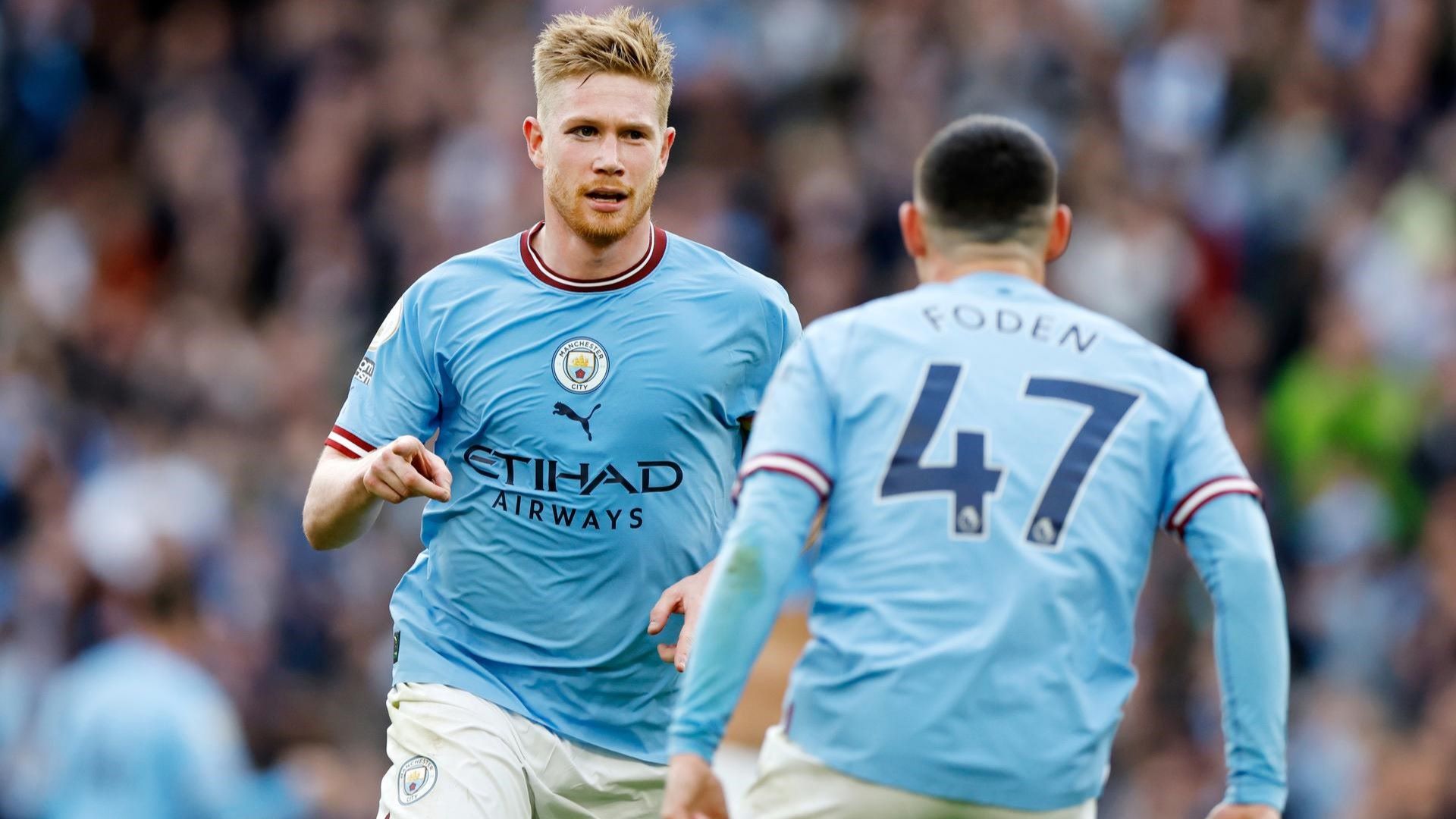 Manchester City De Bruyne Foden 20102022