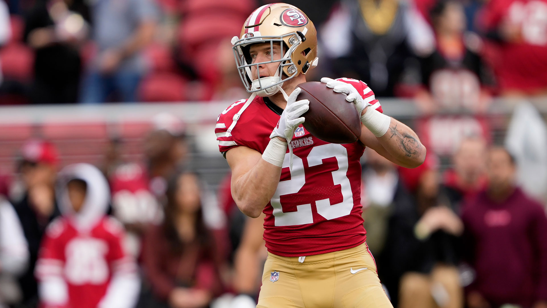 Christian McCaffrey San Francisco 49ers NFL 11122022