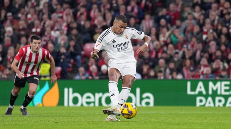 Kylian Mbappé, Athletic Club vs Real Madrid, LALIGA, 4 diciembre 2024