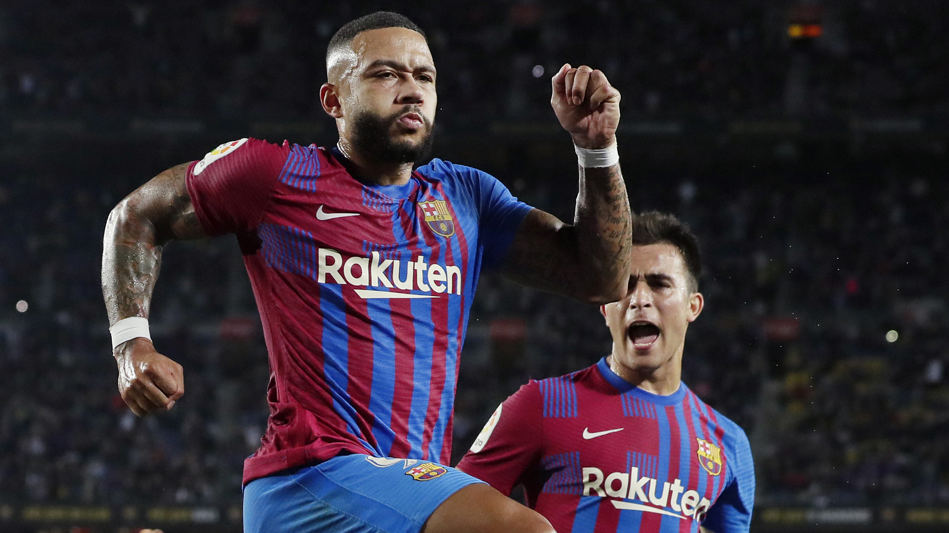 FC Barcelona Memphis Depay 17102021