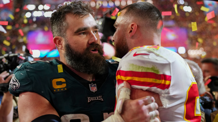 Travis Kelce Jason Kelce NFL