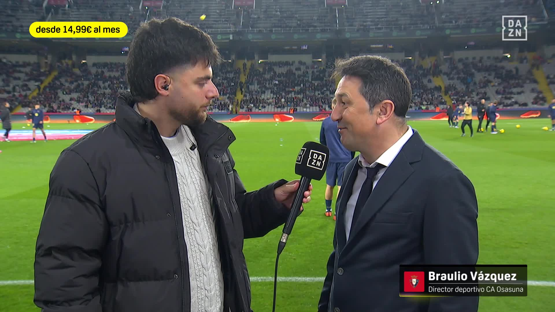 Braulio Vázquez, CA Osasuna